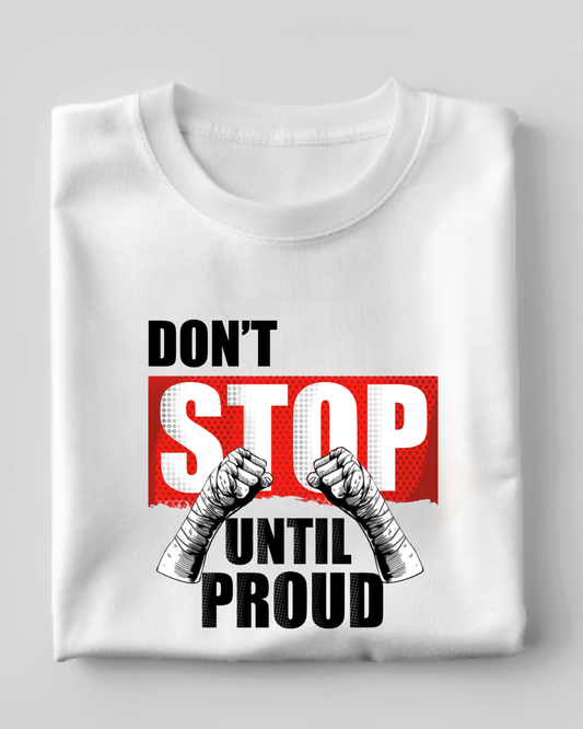 Don't Stop Classic Crew T-Shirt